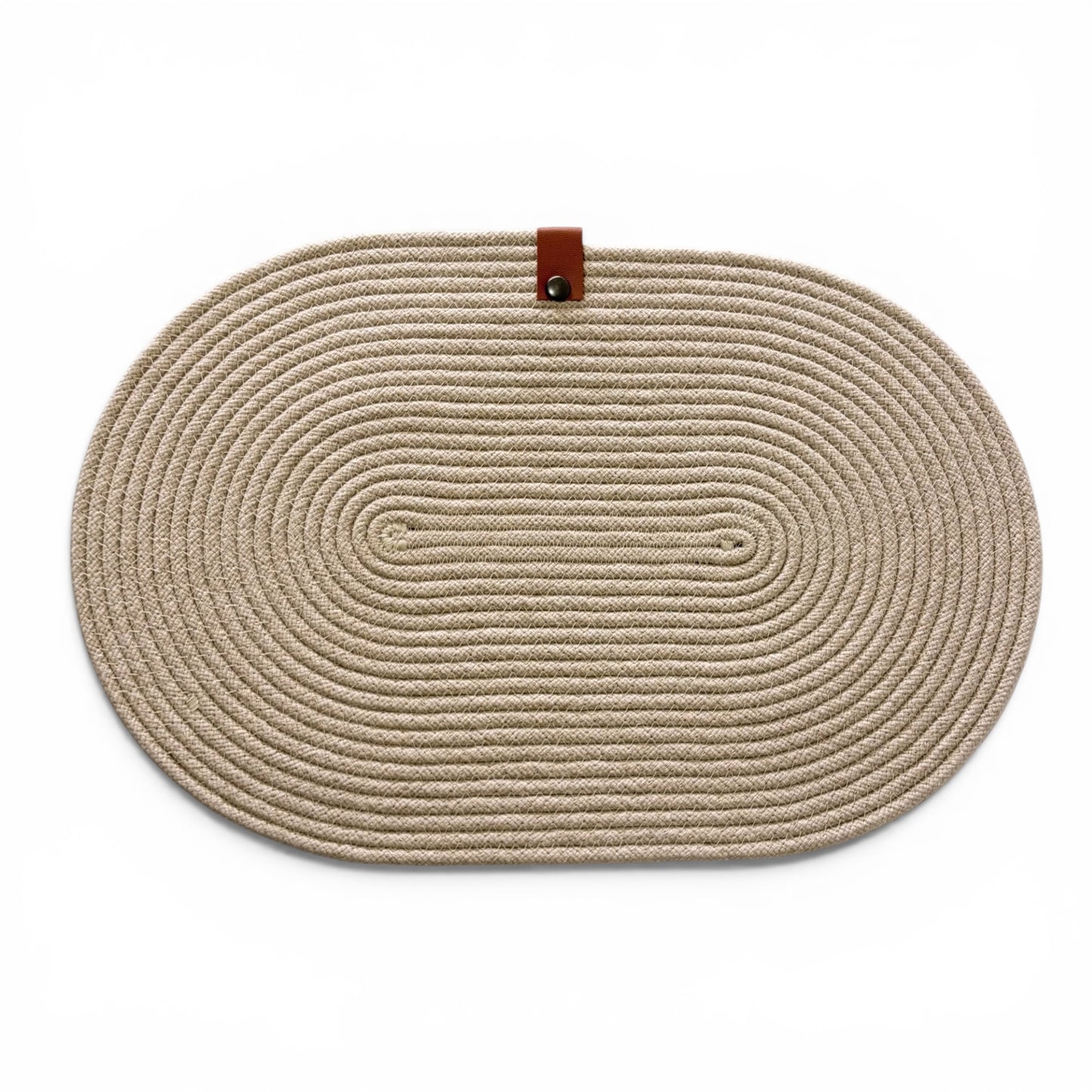 Set de mesa ovalado avena