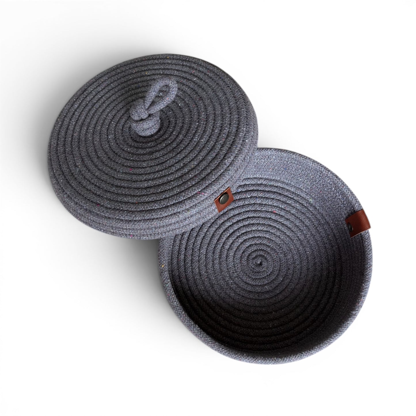 Set de mesa ovalado gris piedra