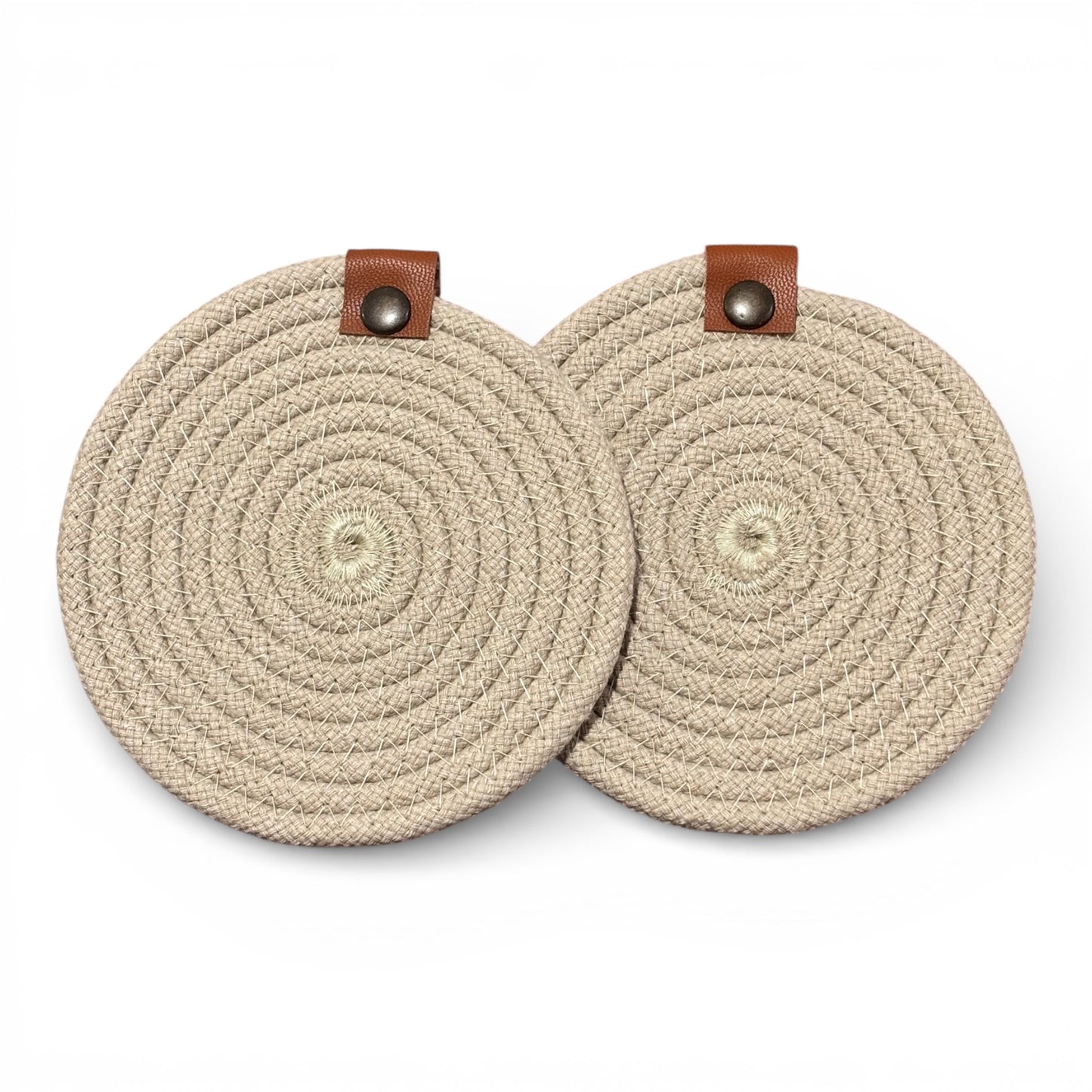 Set de mesa circular avena